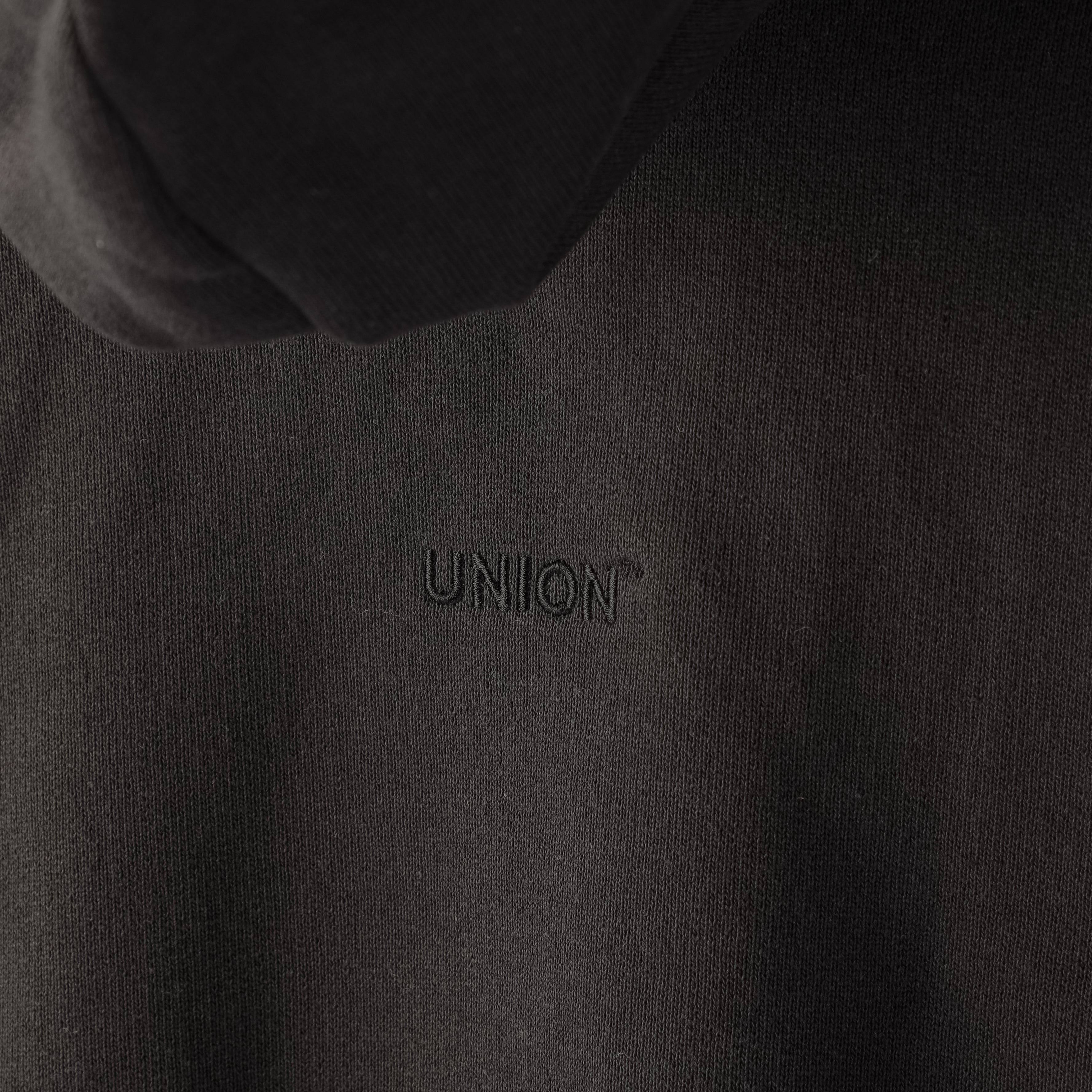 Union Cropped Hoodie BK