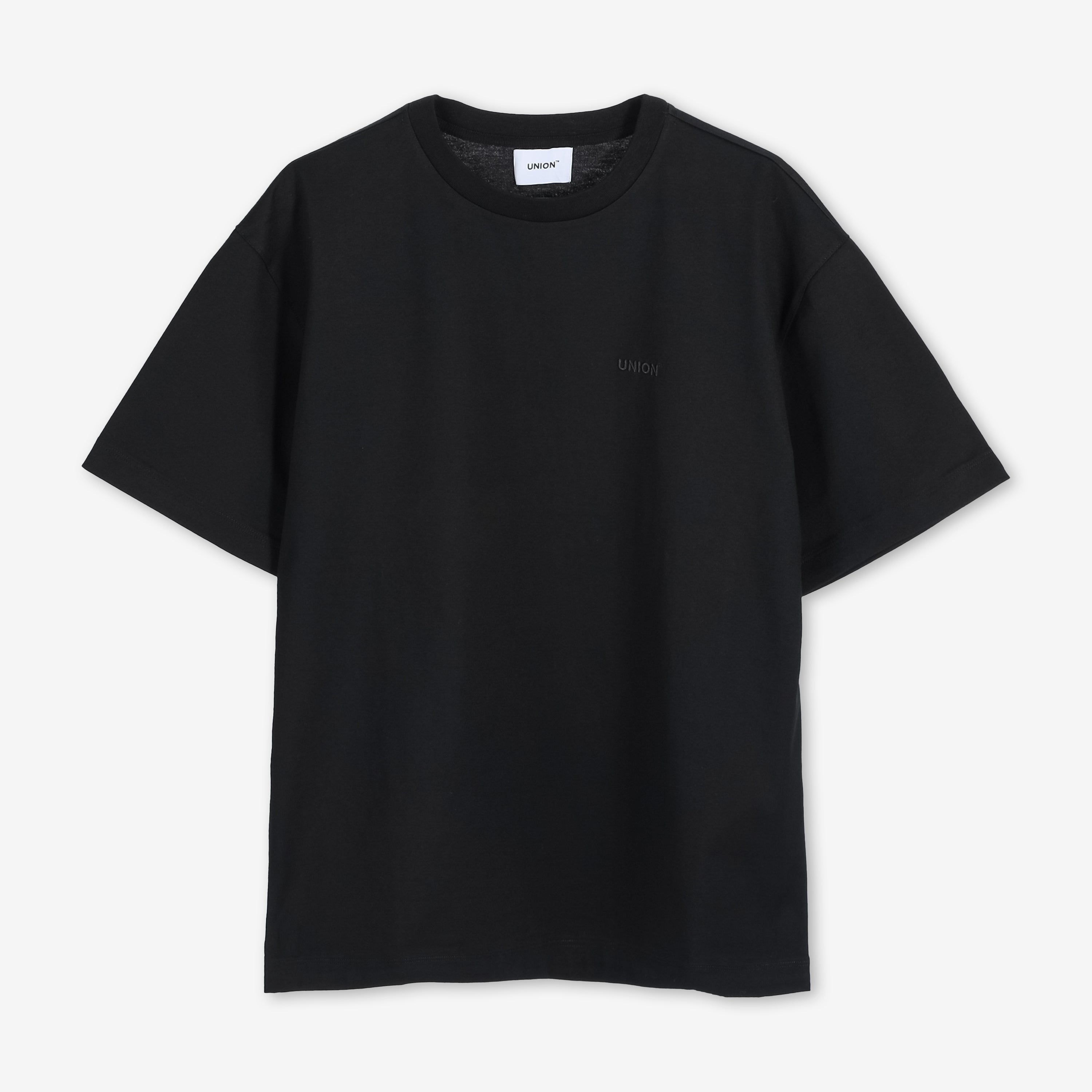 Union / Embroidery / Tee 01 / BK