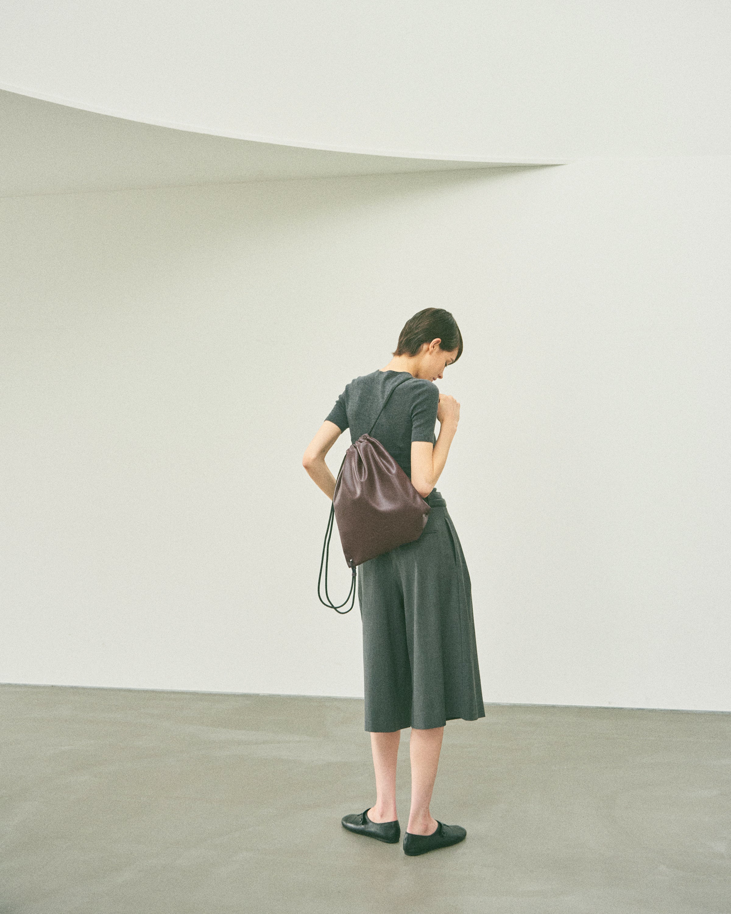 Union Backpack (M's Black Berry) ユニオンバックパック レザー (エムズ・ブラックベリー)