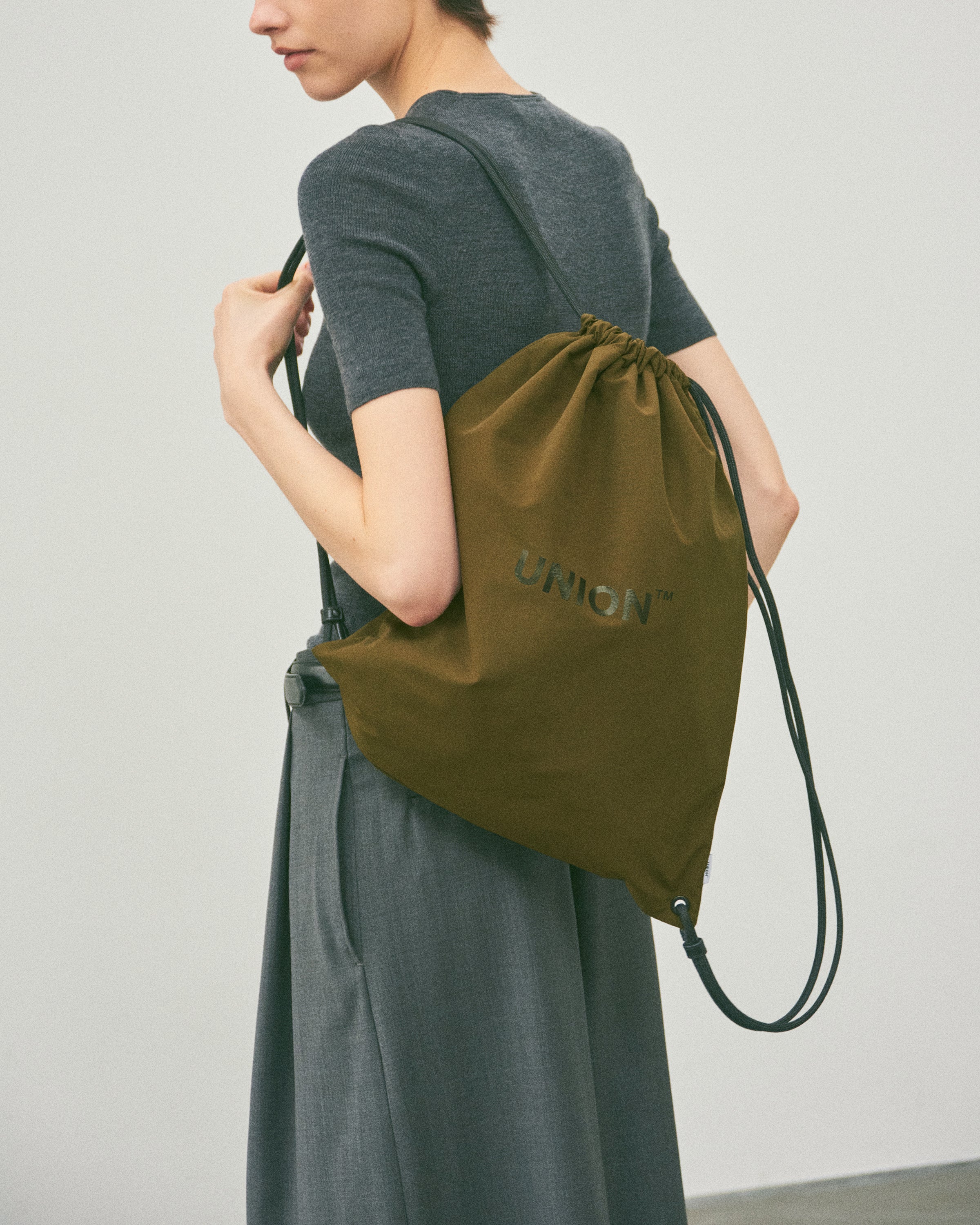 Union Backpack Nylon (Khaki) ユニオン バックパック ナイロン (カーキ)