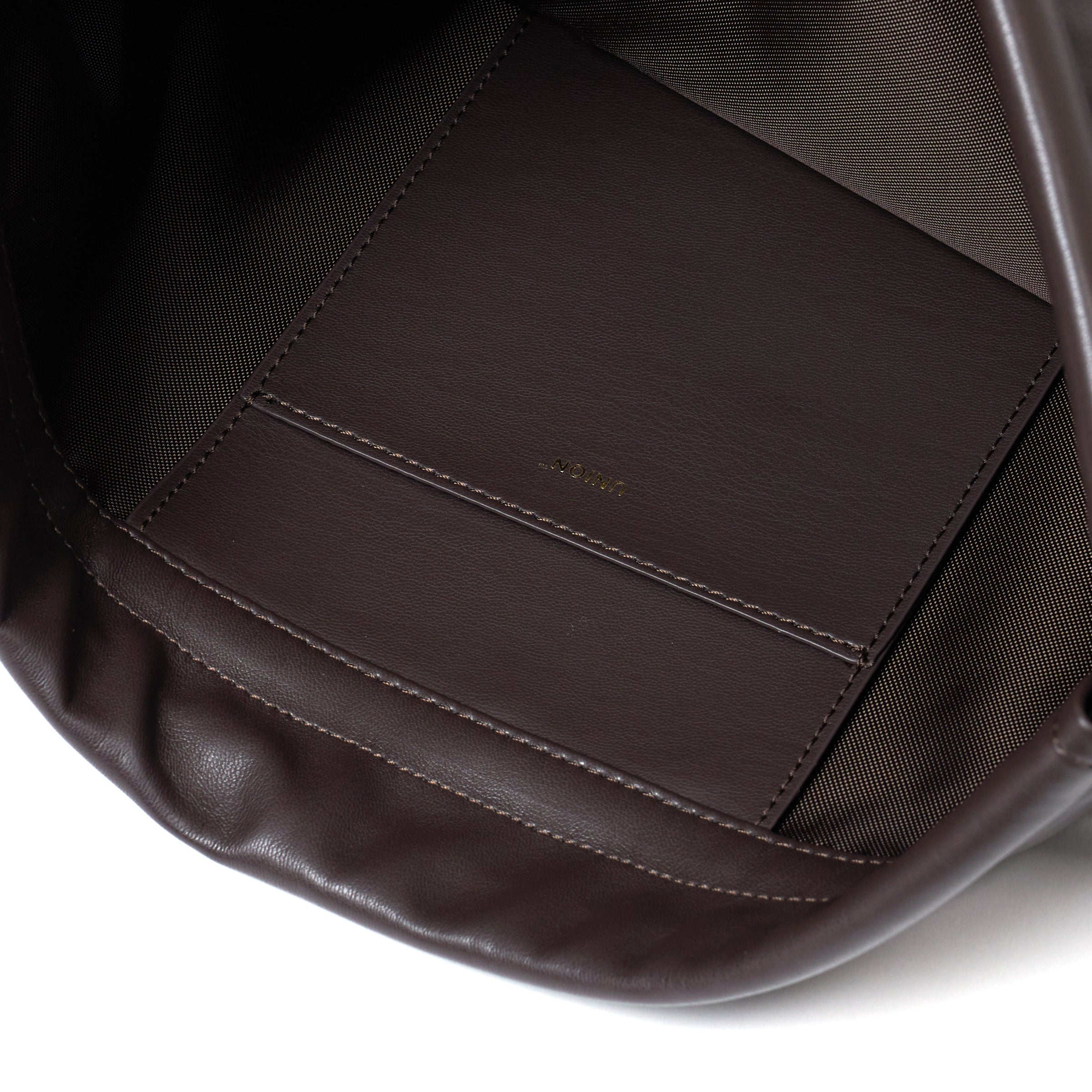 Union Backpack (Dark Brown) ユニオンバックパック レザー (ダークブラウン)