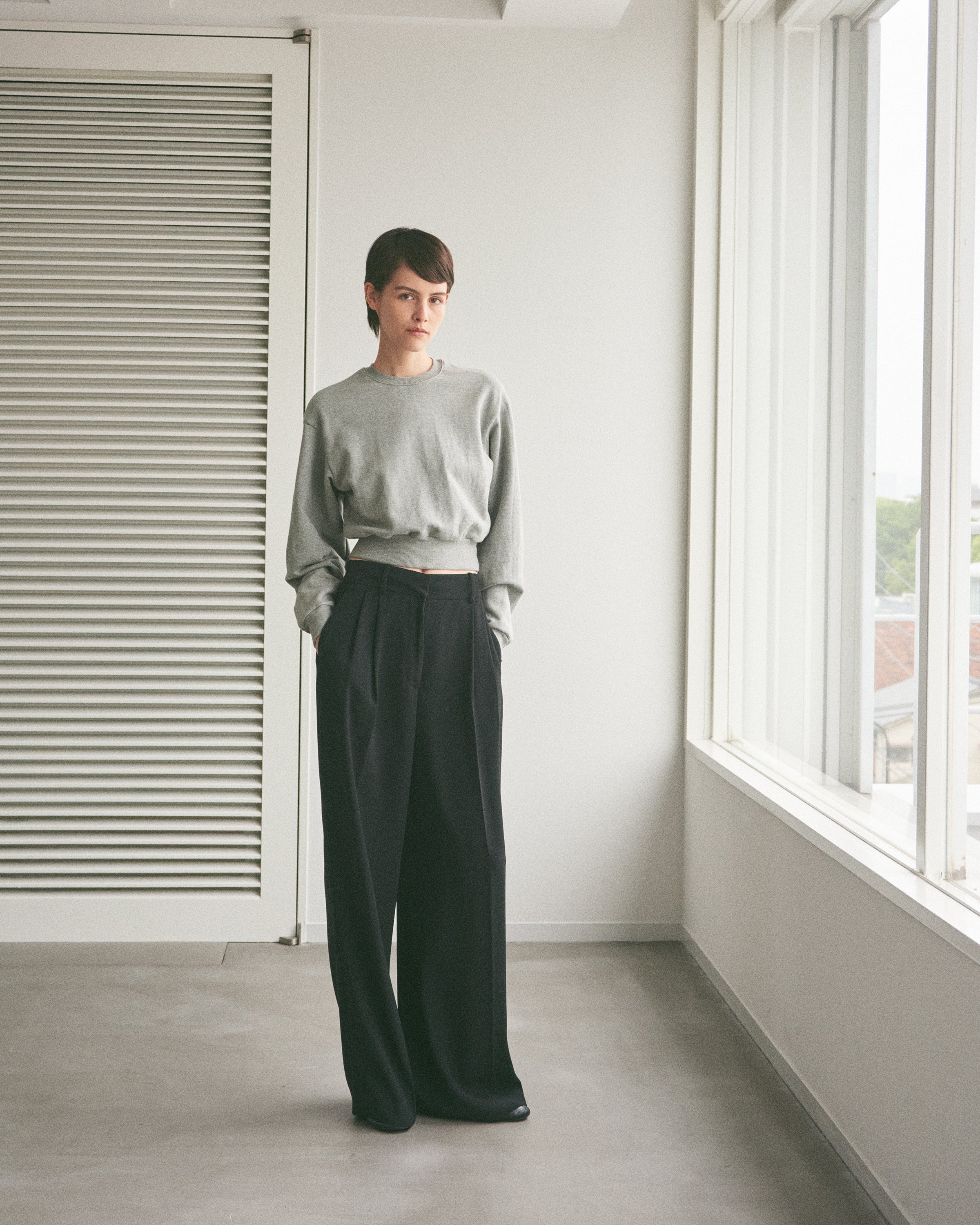 Union Cropped Sweatshirt GY