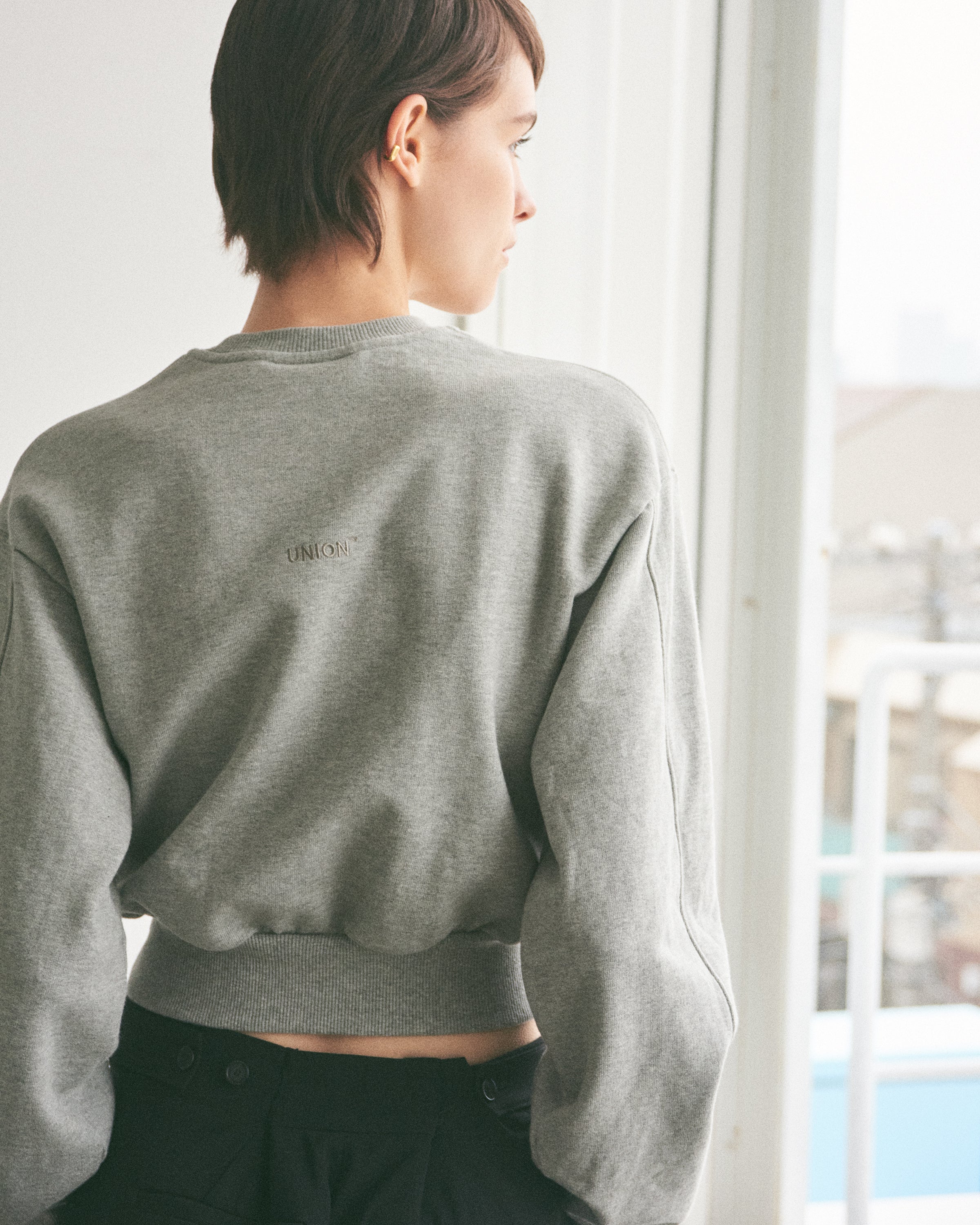 Union Cropped Sweatshirt GY