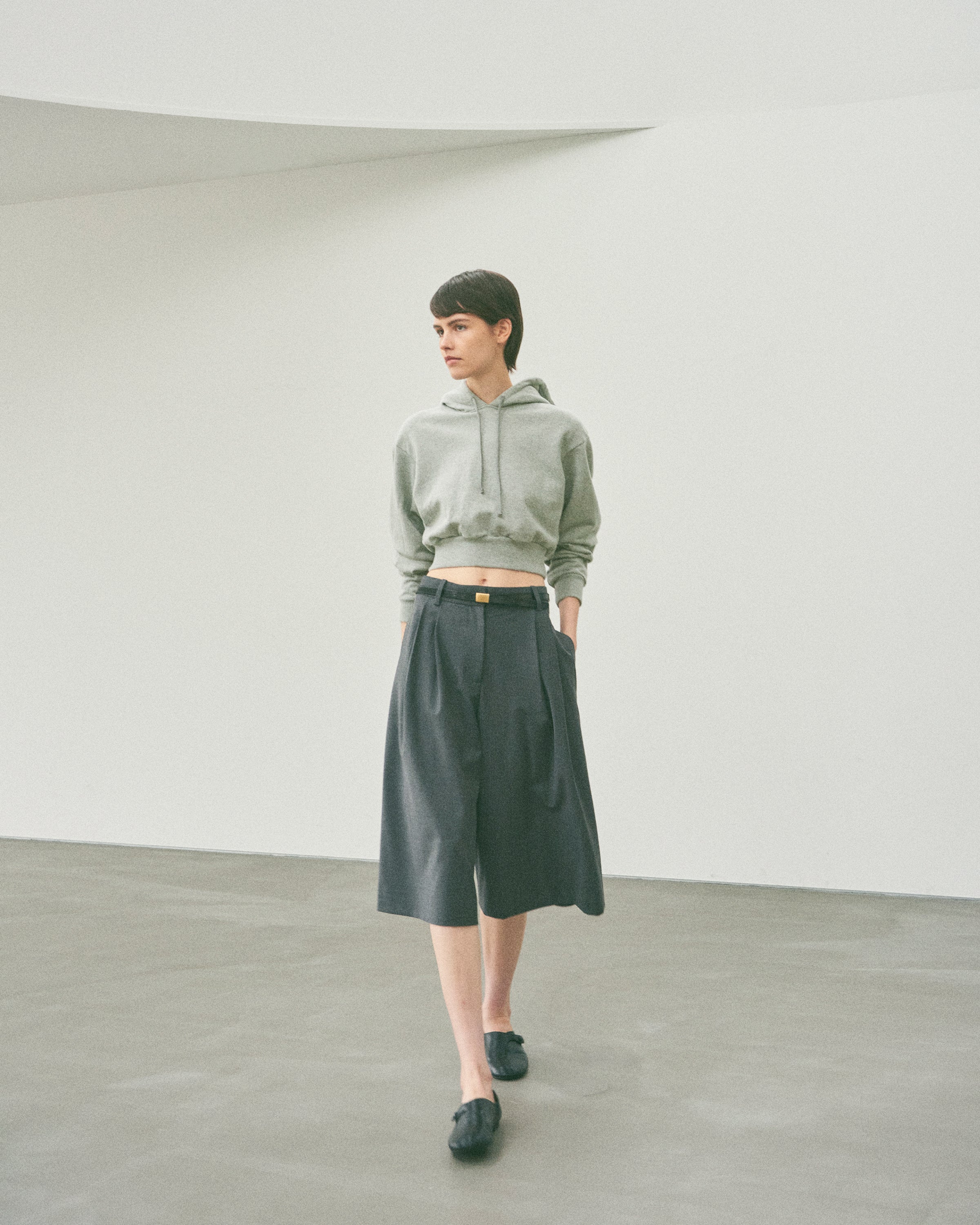 Union Cropped Hoodie GY