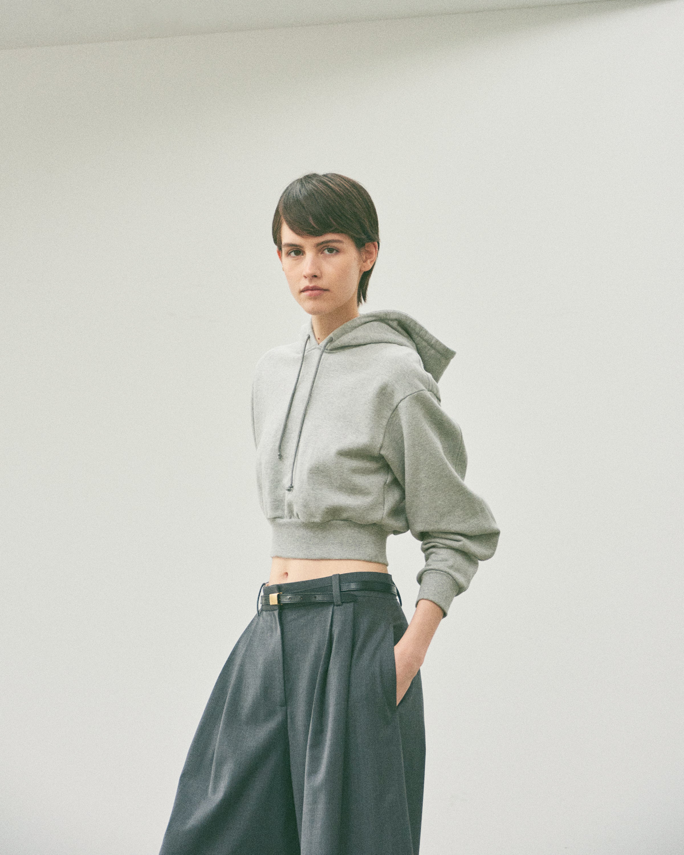 Union Cropped Hoodie GY
