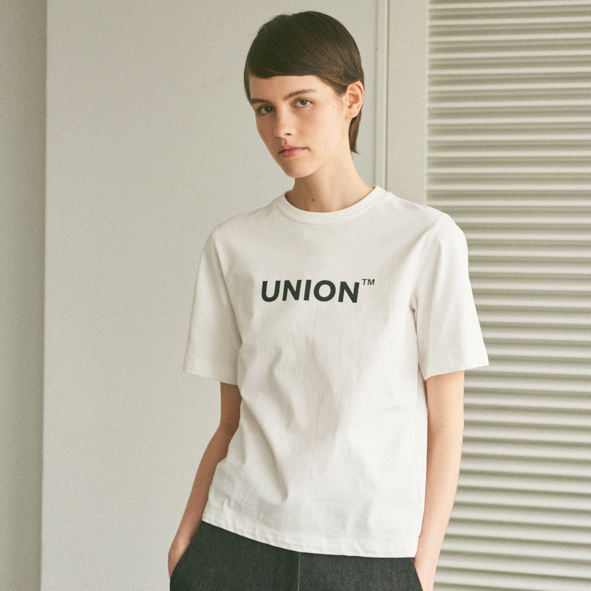Union / Logo / Tee 02 / WH