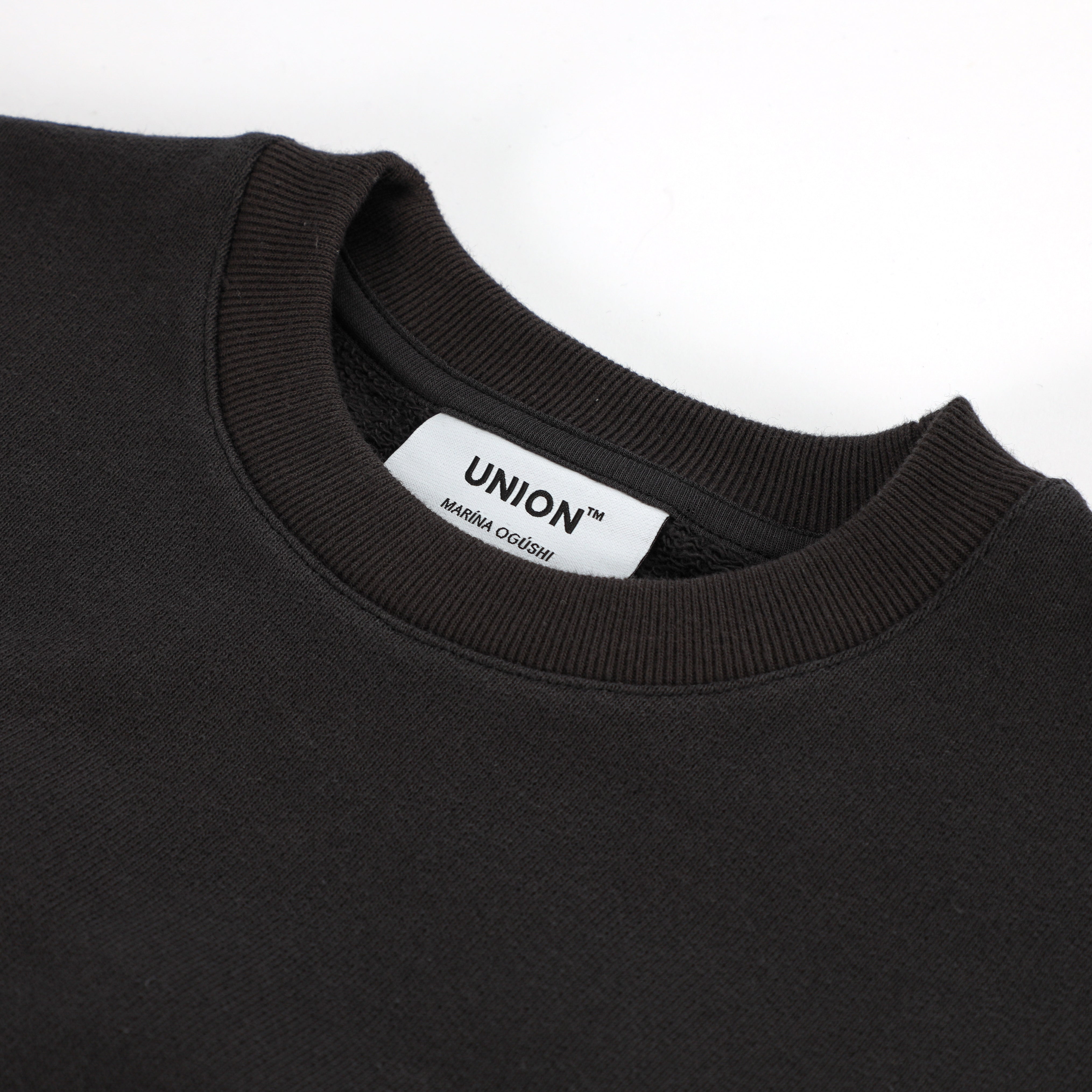 Union Cropped Sweatshirt BK
