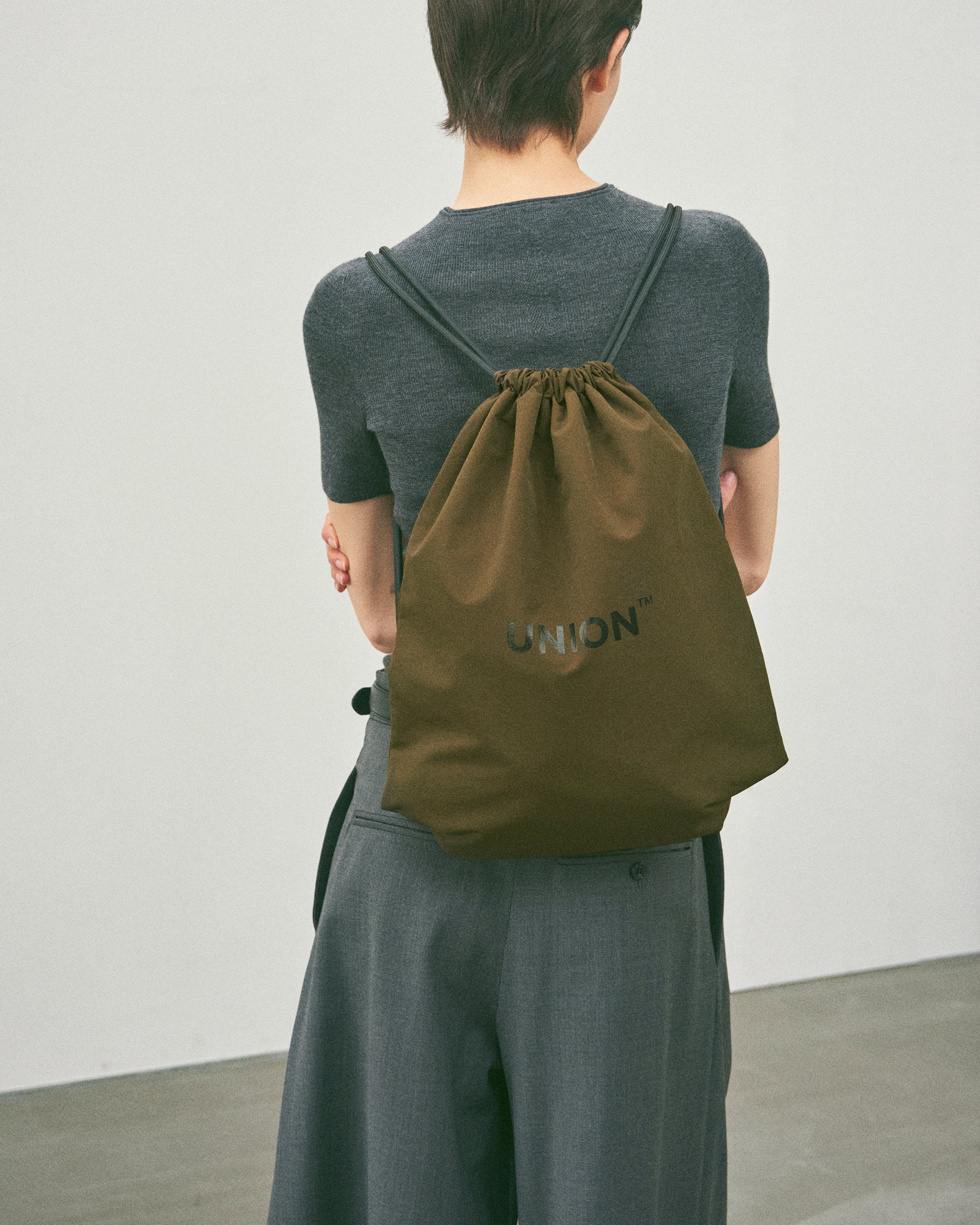 Union Backpack Nylon (Khaki) ユニオン バックパック ナイロン (カーキ)