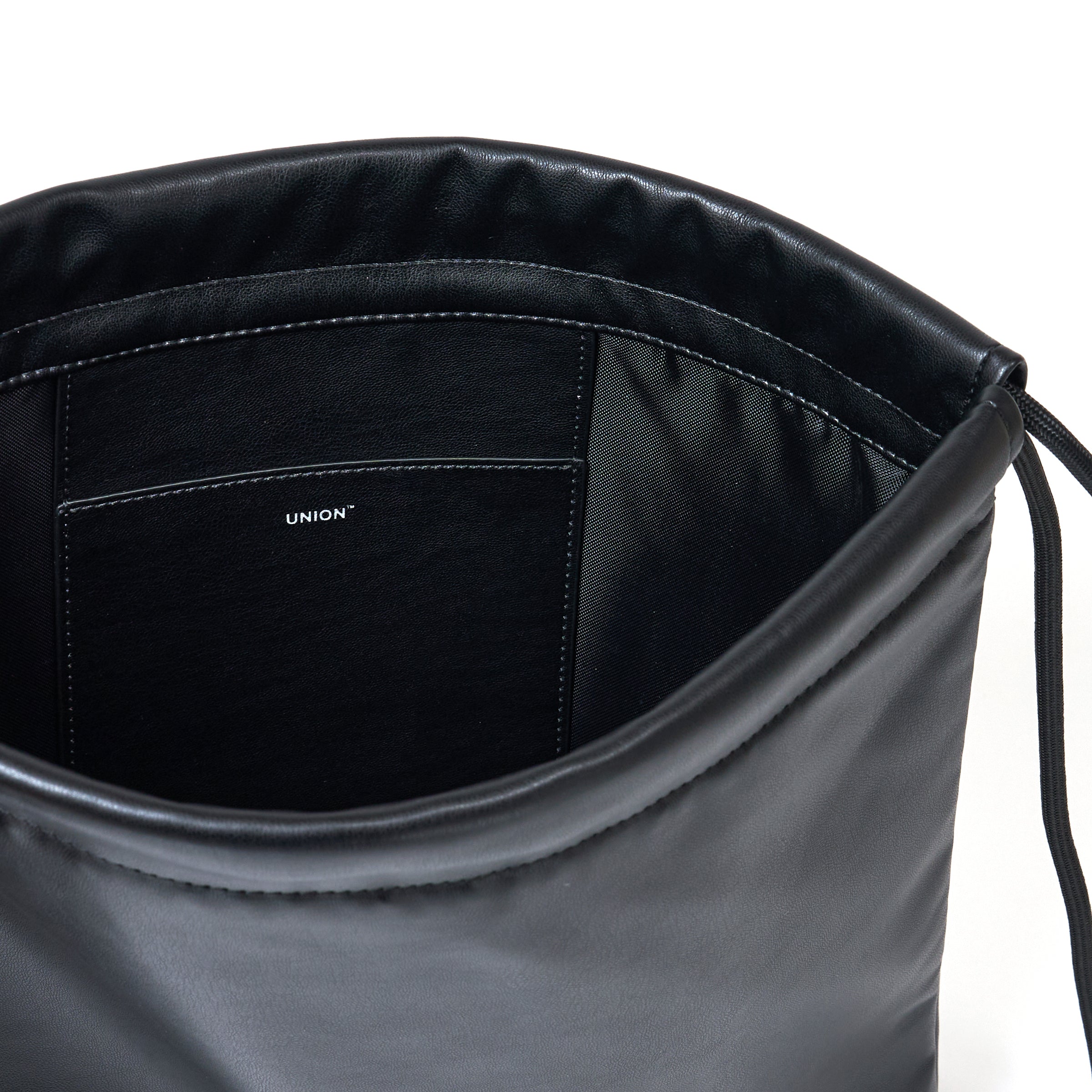 Union Backpack (M's Black Swan) ユニオンバックパック レザー (エムズ・ブラックスワン)