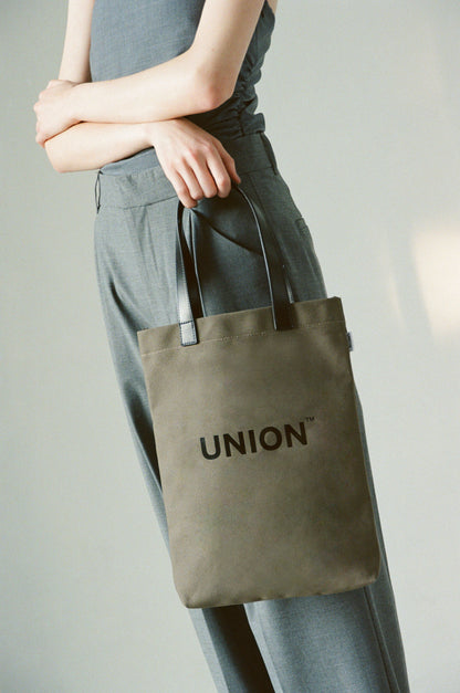 Union Tote Bag Small V (Taupe)